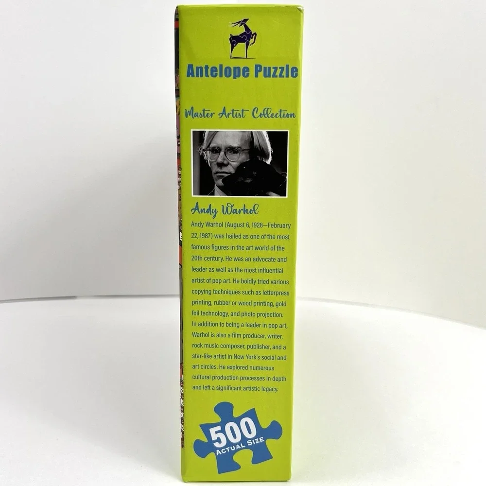 Andy Warhol The Factory 500 Pc Jigsaw Puzzle Pop Art Retro Birth Of Cool Retired